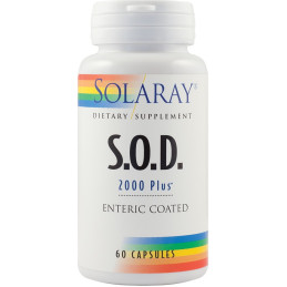 S.O.D. 2000 PLUS 60 capsule Solaray SECOM