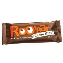 Baton Roo'Bar cu Cacao Nibs si Migdale 30g
