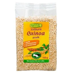 Quinoa integrala expandata bio 100g Rapunzel